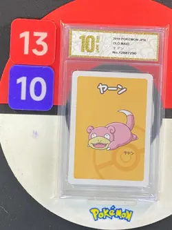 Slowpoke Old Maid Pokemon Center Exclusive Japanese Grade10 - Image 1