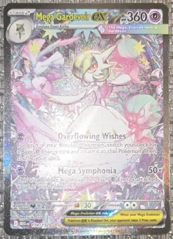 POKEMON TCG MEGA GARDEVOIR EX SIR 178/132 MEGA EVOLUTIONS ILLUS RAITA KAZAMA - Image 1