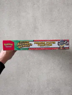 New & Sealed Pokemon TCG Ascended Heroes Premium Poster Collection Mega Lucario - Image 4