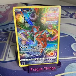 Pokemon TCG Crown Zenith Galarian Gallery Ultra Rare Deoxys Holo GG12/GG70 - Image 1