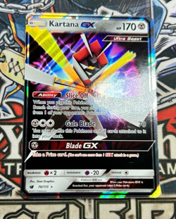 ** Kartana GX ** 70/111 | Ultra Rare | Pokemon | NM | Crimson Invasion SM04 - Image 1