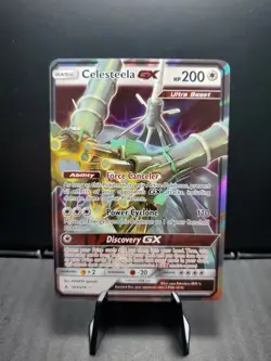 Pokemon TCG Celesteela GX 163/214 Sm-Unbroken Bonds Holo 2019 NM - Image 1