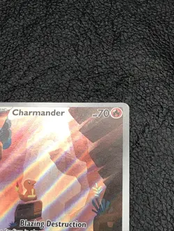 B6 Charmander 168/165 Scarlet & Violet 151 Holo Pokemon Card Mew - Image 3