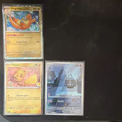 Pokemon TCG Celebrations Dragonite Pikachu Duskull Lot Nintendo Promo Holo 2021 - Image 1