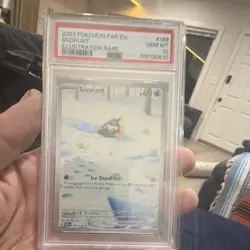 Pokemon TCG Snorunt 188/182 SV04: Paradox Rift Illustration Rare Holo PSA 10 - Image 1
