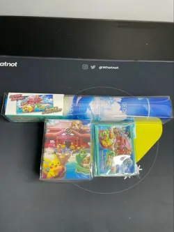NEW Pokemon Center Okinawa Rubber Play Mat Deck Case Deck Shield Set USA SELLER - Image 1