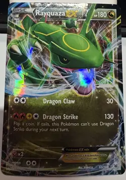 Rayquaza EX 60/108 Roaring Skies Holo - Pokemon TCG - NM - Image 1