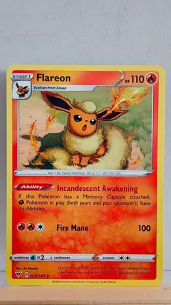 Flareon [LP] - Pokemon TCG Vivid Voltage 026/185 [Rare] - Image 1