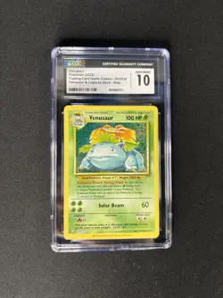 Venusaur – Holo – Venusaur & Lugia EX Deck #003/034 – CGC 10 Gem Mint - Image 1