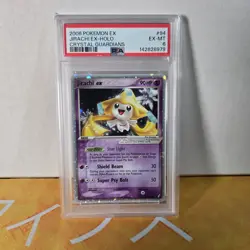 2006 Pokemon Ex Jirachi Ex Holo #94 Crystal Guardians PSA 6 - Image 1