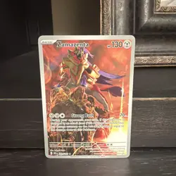 ZAMAZENTA 201/182 ILLUSTRATION RARE POKEMON DESTINED RIVALS - Image 1
