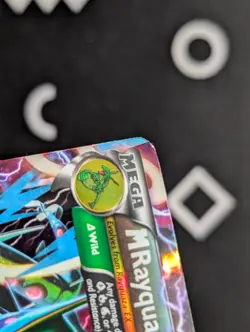 M Rayquaza EX (61) 61/108 XY - Roaring Skies Pokemon MP Holo CREASE - Image 2