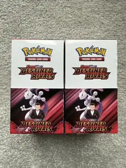 Pokemon TCG Destined Rivals Half Booster Box 18pk | BRAND NEW | Seal Removed 🔥 - Image 1