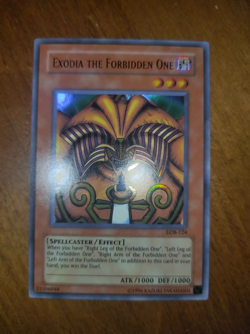 Exodia the Forbidden One LOB-124 The Legend of Blue Eyes White Dragon Unlimited - Image 2