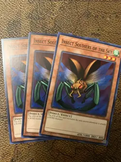 Yugioh Insect Soldiers of the Sky Common MRD 25th Anniversary X3 - Image 1