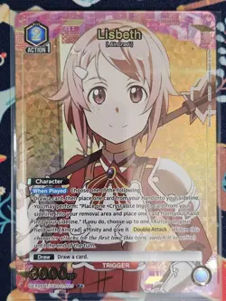 Union Arena Sword Art Online Vol. 2 UEX06BT/SAO-2-020 Lisbeth Rare 1 Star (R*) - Image 1