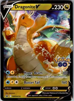 SWSH: Sword & Shield Promo Cards #SWSH235 Dragonite V - Image 1