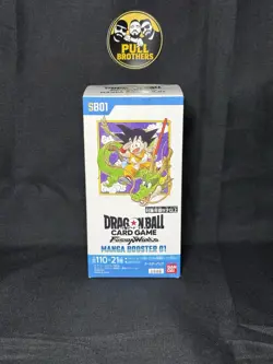 DRAGON BALL Super Card Game | Box SB01 JAP Fusion World Manga Booster - Image 1