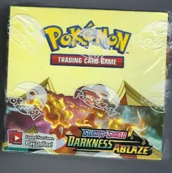 Pokemon Darkness Ablaze Booster Box Trading Card Game English - Image 1