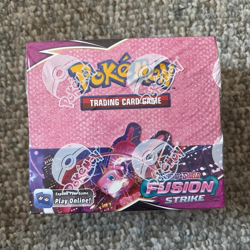 Pokemon Fusion Strike Booster Box Trading Card Game English Mew Genesect Hoopa - Image 1