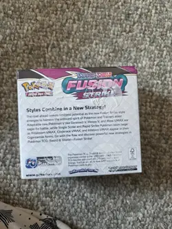 Pokemon Fusion Strike Booster Box Trading Card Game English Mew Genesect Hoopa - Image 2