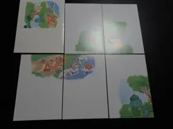 Pokemon JP Post Promo Postcard Pikachu Mew Charmander Squirtle Bulbasaur #12 - Image 1