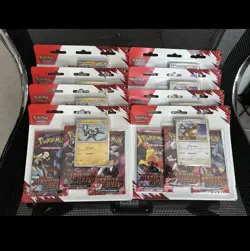 2 x Destined Rivals Triple Blisters - Kangaskhan Pokemon TCG 6 Packs - Image 1
