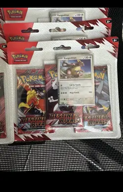 2 x Destined Rivals Triple Blisters - Kangaskhan Pokemon TCG 6 Packs - Image 2