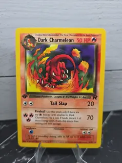 VINTAGE DARK POKEMON TCG LOT! LP-NM 9 CARDS TEAM ROCKET - Image 2