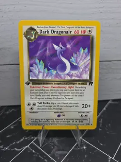 VINTAGE DARK POKEMON TCG LOT! LP-NM 9 CARDS TEAM ROCKET - Image 4