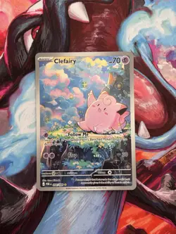 Clefairy 094/088 (IR) Pokemon TCG Perfect Order Full-Art Illustration Rare NM - Image 1
