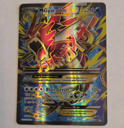 Pokemon TCG M Gyarados EX Mega Full Art Holo Ultra Rare 115/122 Breakpoint - Image 1