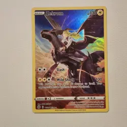 2022 Pokemon Brilliant Stars #TG05/TG30 Zekrom FA Ultra Rare Mint - Image 1