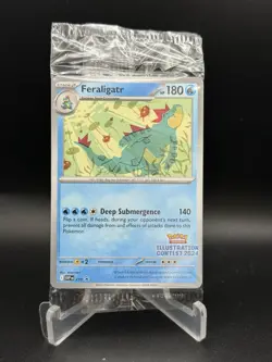 Pokemon Feraligator Illustration Contest 2024 Sealed Promo NM Ready To Ship!!! - Image 1