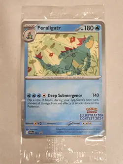 Pokemon Illustration Contest 2024 SEALED Promo SV: Scarlet & Violet - NM - Image 1