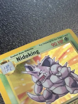 Pokemon TCG Nidoking Base Set 11/102 Holo Unlimited Rare Vintage HP - Image 3