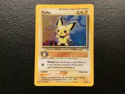 Pokemon Pichu Holo Rare Neo Genesis 12/111 WOTC Vintage 2000 - Image 1