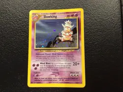 Pokemon Slowking Holo Rare with SWIRL Neo Genesis 14/111 WOTC Vintage 2000 - Image 2