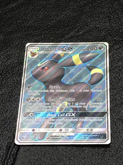 B6 Pokemon TCG - Umbreon GX 142/149 - Sun & Moon Base - Full Art - Image 1