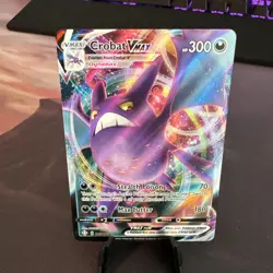 Shining Fates Pokemon TCG Crobat VMAX 45/72 Ultra Rare Holo - Near Mint - Image 1