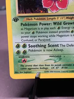 Pokemon TCG 1st Edition Meganium 11/111 Neo Genesis Holo Rare WOTC VTG 2000 - Image 5