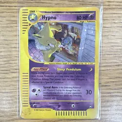 Hypno H12/H32 Aquapolis Holo Ultra Rare Pokemon TCG Nintendo e reader - Image 3