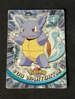 #08 Wartortle HP DMG - Pokemon Topps Series 1 - Image 1