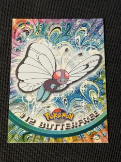 #12 Butterfree NM - Pokemon Topps Series 1 - Image 1