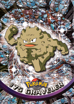 Graveler 75 Pokemon Topps Series 1 - NM - Image 1