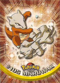 Marowak 105 - Topps Pokemon Series 2 NM - Image 1
