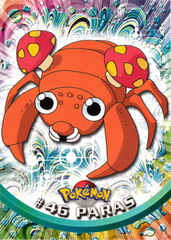Paras 46 Pokemon Topps Series 1 - NM (2) - Image 1