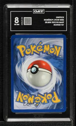 Koffing 1st Ed. Pokemon Team Rocket TAG 8 2000 - Image 2