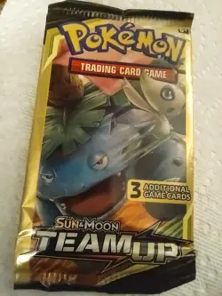 Pokemon TCG Sun & Moon Team Up Booster Pack - Image 1