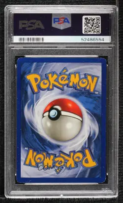 Zubat 1st Ed. Pokemon Fossil PSA 8 1999 - Image 2